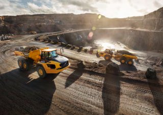 Шарнірні самоскиди Volvo A60H 