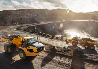 Шарнірні самоскиди Volvo A60H