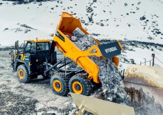 Шарнірні самоскиди Hyundai HA45A ADT