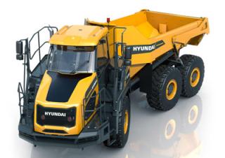 Шарнірні самоскиди Hyundai HA45A ADT