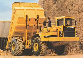Шарнірні самоскиди Caterpillar D35C