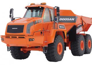 Шарнірні самоскиди Doosan DA40