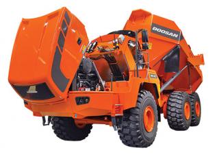 Шарнірні самоскиди Doosan DA40