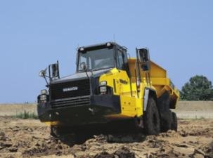 Шарнірні самоскиди Komatsu HM400-1