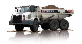 Шарнірні самоскиди Terex TA 250