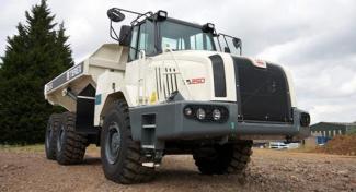 Шарнірні самоскиди Terex TA 250