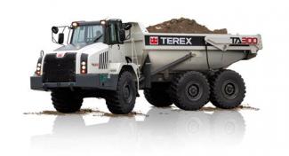 Шарнірні самоскиди Terex TA 300