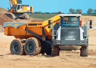 Шарнірні самоскиди Liebherr TA230