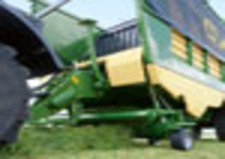 Спрощені причепи для силосу Krone AX 280 L