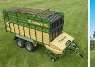 Спрощені причепи для силосу Krone AX 310 HD
