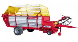Спрощені причепи для силосу Pöttinger Boss L 25 T