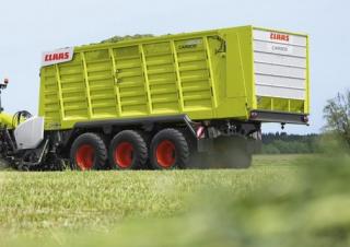 Спрощені причепи для силосу Claas Cargos 9500 Tridem