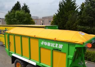 Спрощені причепи для силосу Joskin DRAKKAR 8600/31D150