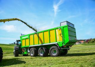 Спрощені причепи для силосу Joskin DRAKKAR 9600/35T150