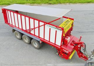 Спрощені причепи для силосу Pöttinger Jumbo 10020 L