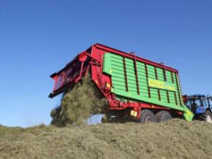 Спрощені причепи для силосу Strautmann Mega-Vitesse CFS 3801