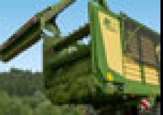 Спрощені причепи для силосу Krone MX 400 GL