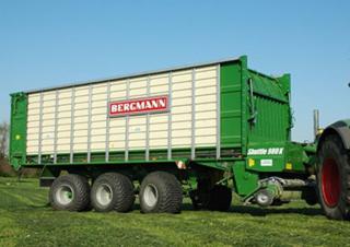 Спрощені причепи для силосу L. Bergmann Shuttle 980 K