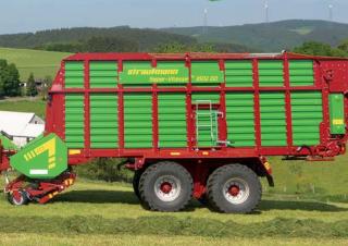 Спрощені причепи для силосу Strautmann Super Vitesse CFS 3502 DO