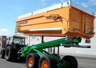 Спрощені причепи для силосу Joskin TRANS-CAP 6500/18BC125