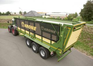 Спрощені причепи для силосу Krone TX 560 D 