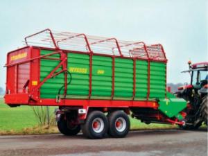 Спрощені причепи для силосу Strautmann Vitesse 2701 E