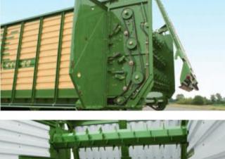 Спрощені причепи для силосу Krone ZX 450 GD