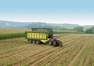 Спрощені причепи для силосу Krone ZX 470 GL