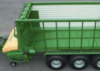 Спрощені причепи для силосу Krone ZX 550 GL