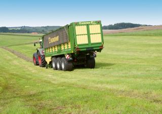 Спрощені причепи для силосу Krone ZX 560 GD