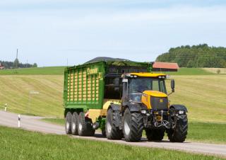 Спрощені причепи для силосу Krone ZX 560 GL