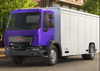 Вантажівки стійке шасі Peterbilt 220 PACCAR PX-7