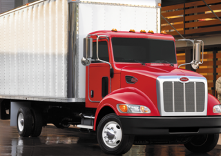 Вантажівки стійке шасі Peterbilt 325 PACCAR PX-7