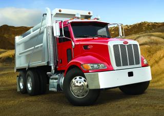 Вантажівки стійке шасі Peterbilt 348 PACCAR PX-7