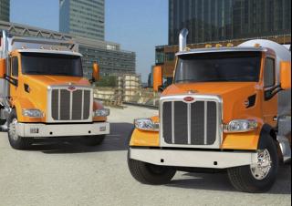 Вантажівки стійке шасі Peterbilt 348 PACCAR PX-7