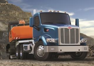 Вантажівки стійке шасі Peterbilt 567 SFFA Cummins Westport