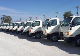 Вантажівки стійке шасі Hyundai Commercial Vehicles EX6 4x2 D4GA14A