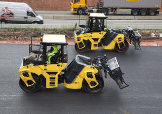 Катки Тандемні вібраційні дорожні катки Bomag BW 161 ADO-5