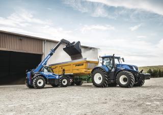 Телескопічні навантажувачі New Holland LM 7.42 Elite