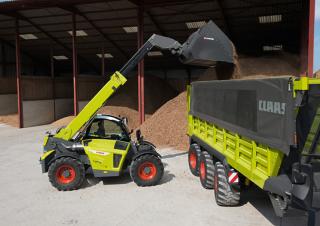 Телескопічні навантажувачі Claas Scorpion 635