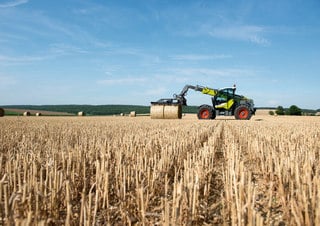 Телескопічні навантажувачі Claas Scorpion 736 
