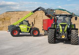 Телескопічні навантажувачі Claas Scorpion 741 