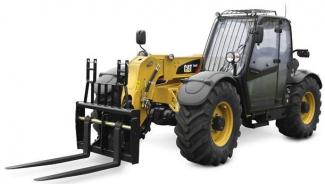 Телескопічні навантажувачі Caterpillar TH407