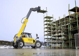Телескопічні навантажувачі Wacker Neuson TH522