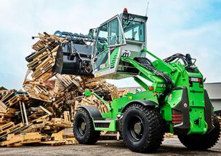 Телескопічні навантажувачі з верхньою будовою Sennebogen 355 E 
