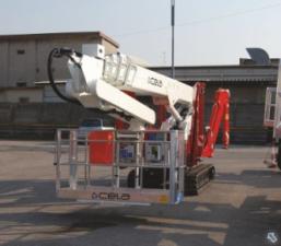 Телескопічні підйомники Гусеничні телескопічні підйомники CELA Spyder 300