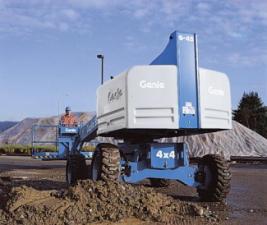 Телескопічні підйомники Колісні телескопічні підйомники Genie S-40