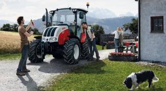 Трактори 4WD Steyr 4055 Kompakt S Basis