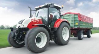 Трактори 4WD Steyr 4120 Profi Profi