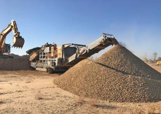 Установки для переробки щебеню Tesab 1150TC 